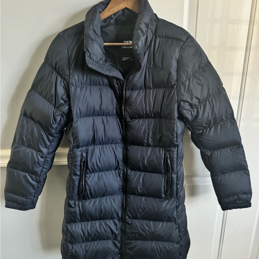 The North Face Navy Puffer Coat